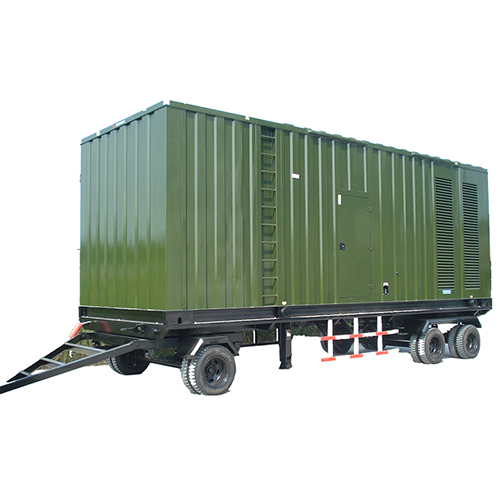 岳口镇会议移动集装箱型发电机组电站